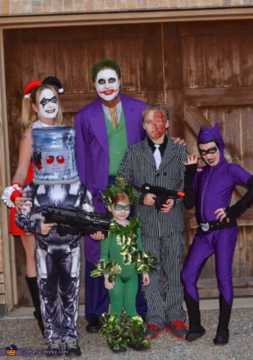 Batman Villains Family Halloween Costume