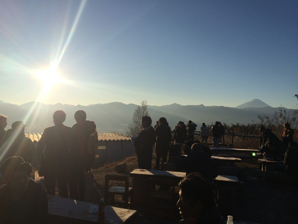 ほったらかし温泉からの 武田神社へ