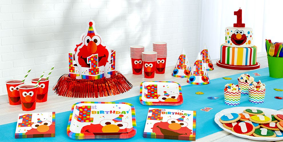 Elmo 1st Birthday Party Supplies Party City Elmo 1st Birthday Party Supplies Party City