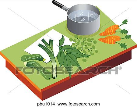 Drawings of A ikitcheni icounteri with vegetables pbu1014 Drawings of A ikitcheni icounteri with vegetables pbu1014
