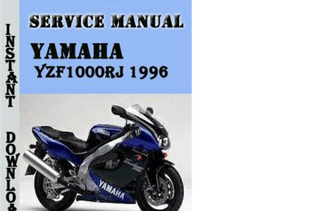 Download Kindle Editon yamaha yzf1000rj rjc service manual Gutenberg PDF