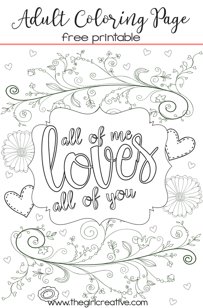 Download Adult Coloring Page + Tips on How to Make Your Own - Page ...