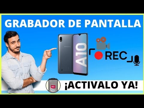 Activar Grabador de Pantalla Samsung Galaxy A10