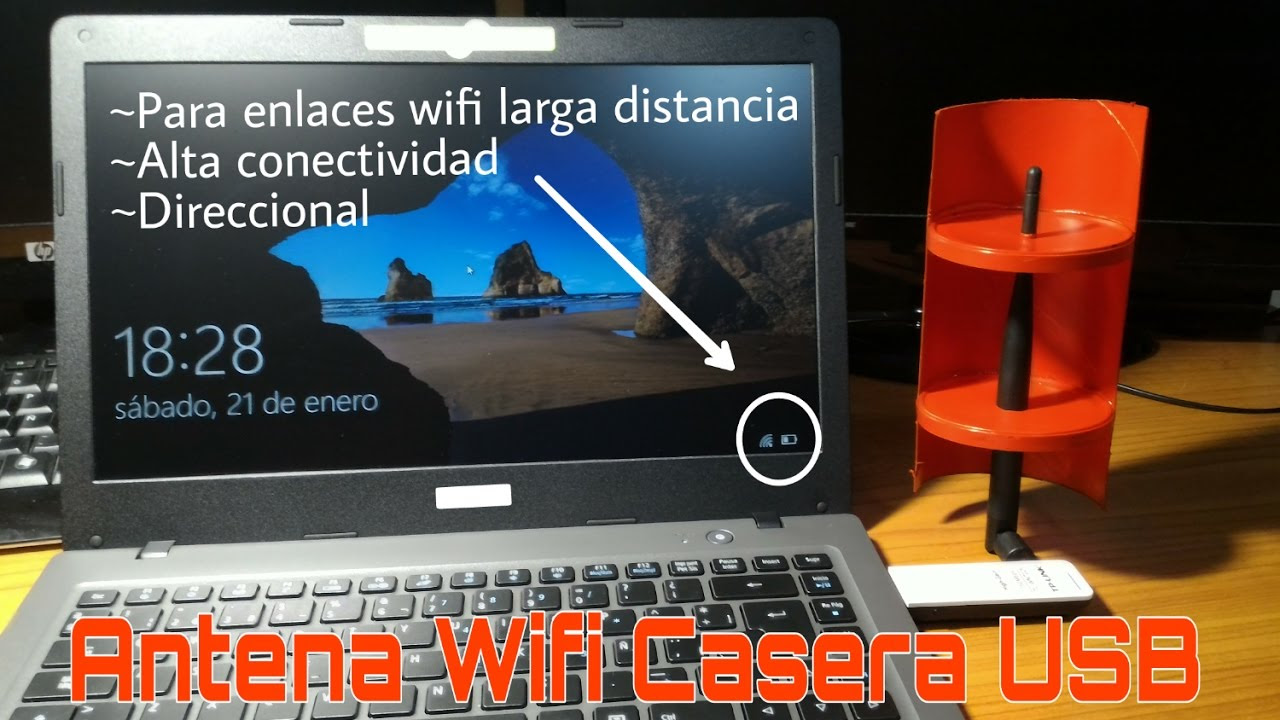 Antena wifi casera usb
