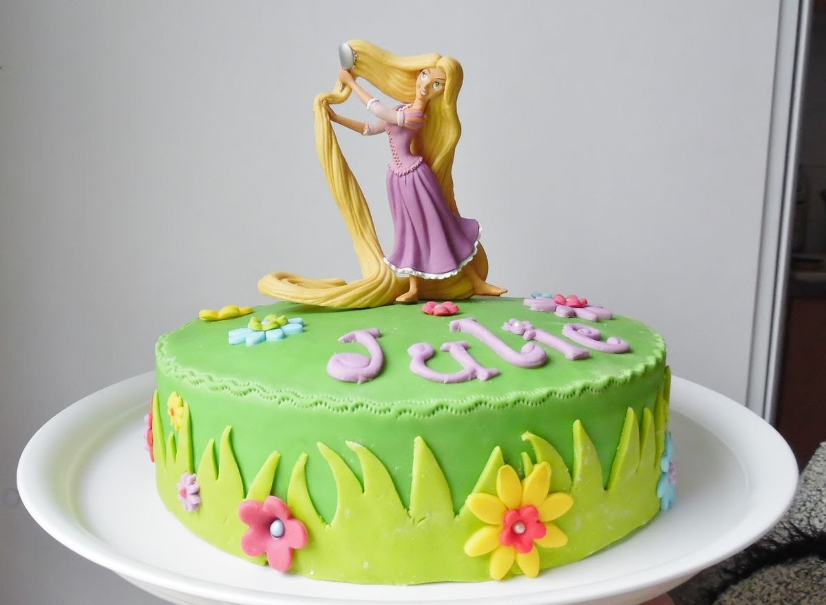 Figurine Raiponce Pate A Sucre