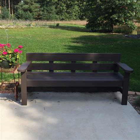 2x4 park bench plans