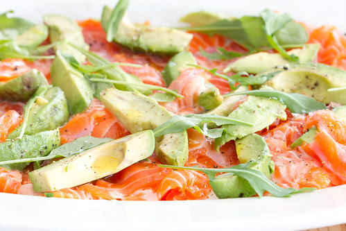 Mari-Liisi lõhe-avokaadosalat / Salmon and avocado salad