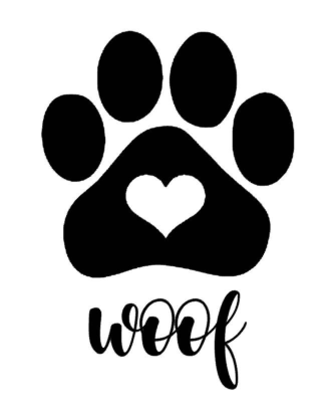 Download Dog Paw Outline | Free download on ClipArtMag