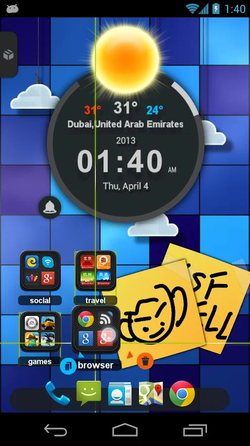 TSF Shell - screenshot