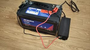 停電 車中泊に活躍する100v電源を自作 5 喜楽な人生の釣行記