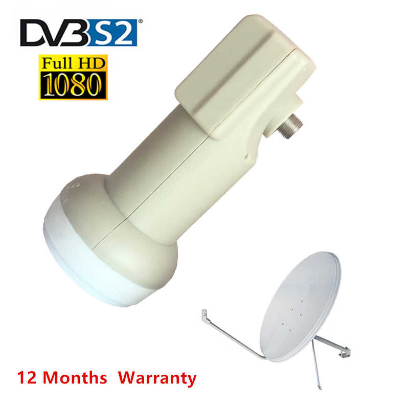 High Gain Low Noise 0 1 Db Waterproof Best Signal Universal Ku Band Single Lnb Satellite Dish Antenna For Hd Digital Hdtv Box Satellite Tv Receiver Aliexpress