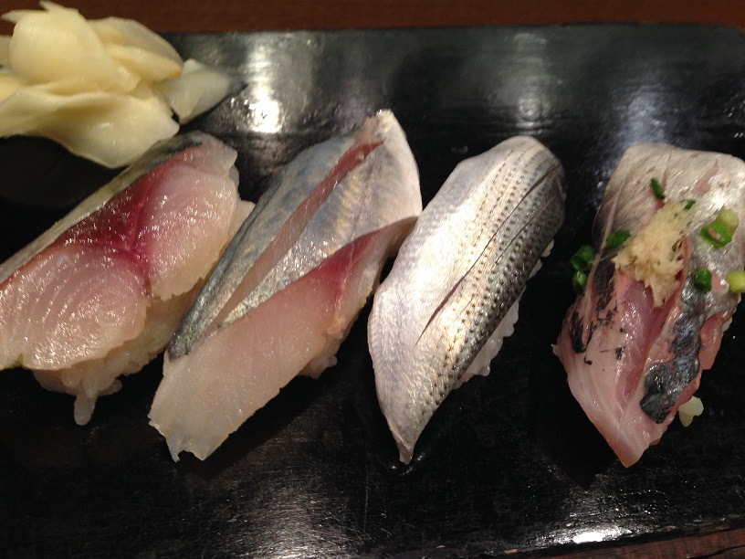 光り物づくし 青魚が大好きな私としては盛り上がりました そして カツオのたたきも美味しかったです 吉祥寺で呑んだくれて毒を吐く