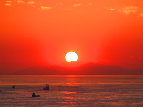 海と島と夕日 兵庫と神戸の写真ブログ