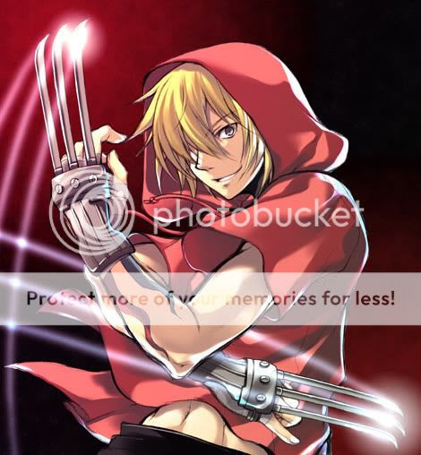 And also, his jacket / hoodie is black not red and he does not have tattoos.