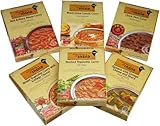 Kitchens of India Heat & Eat, Dinner Variety Pack, 10 Ounce Boxes (Pack of 6)