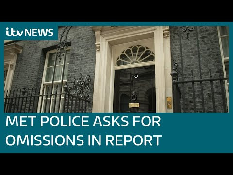 Met Police asks Sue Gray to omit parties they are investigating from report | ITV News