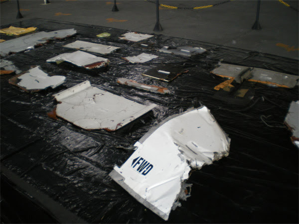 AF447 Wreckage Airbus A330-200 (F-GZCP)