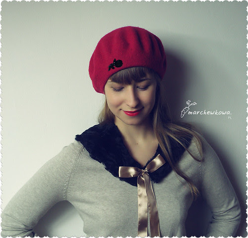 ♥ New stole with a satin bow
