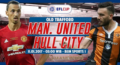  Prediksi Manchester United Vs Hull City EFL Cup , Piala Inggris