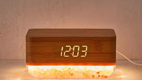 Himalayan Salt Lamp Alarm Clock