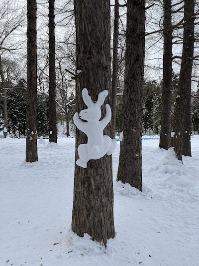 雪像アート