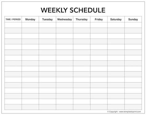 Weekly schedule and appointments:ideal for tracking weekly routines, work schedules, and personal appointments, especially with … see more weekly calendar printable monday to sunday graphics weekly calendar