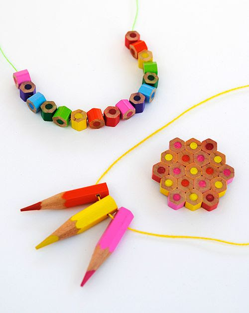 DIY: Colored Pencil Jewelry