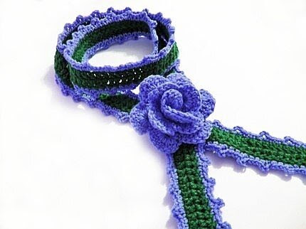 crochet scarf