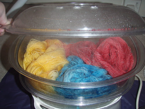 Steamy Primary Colours