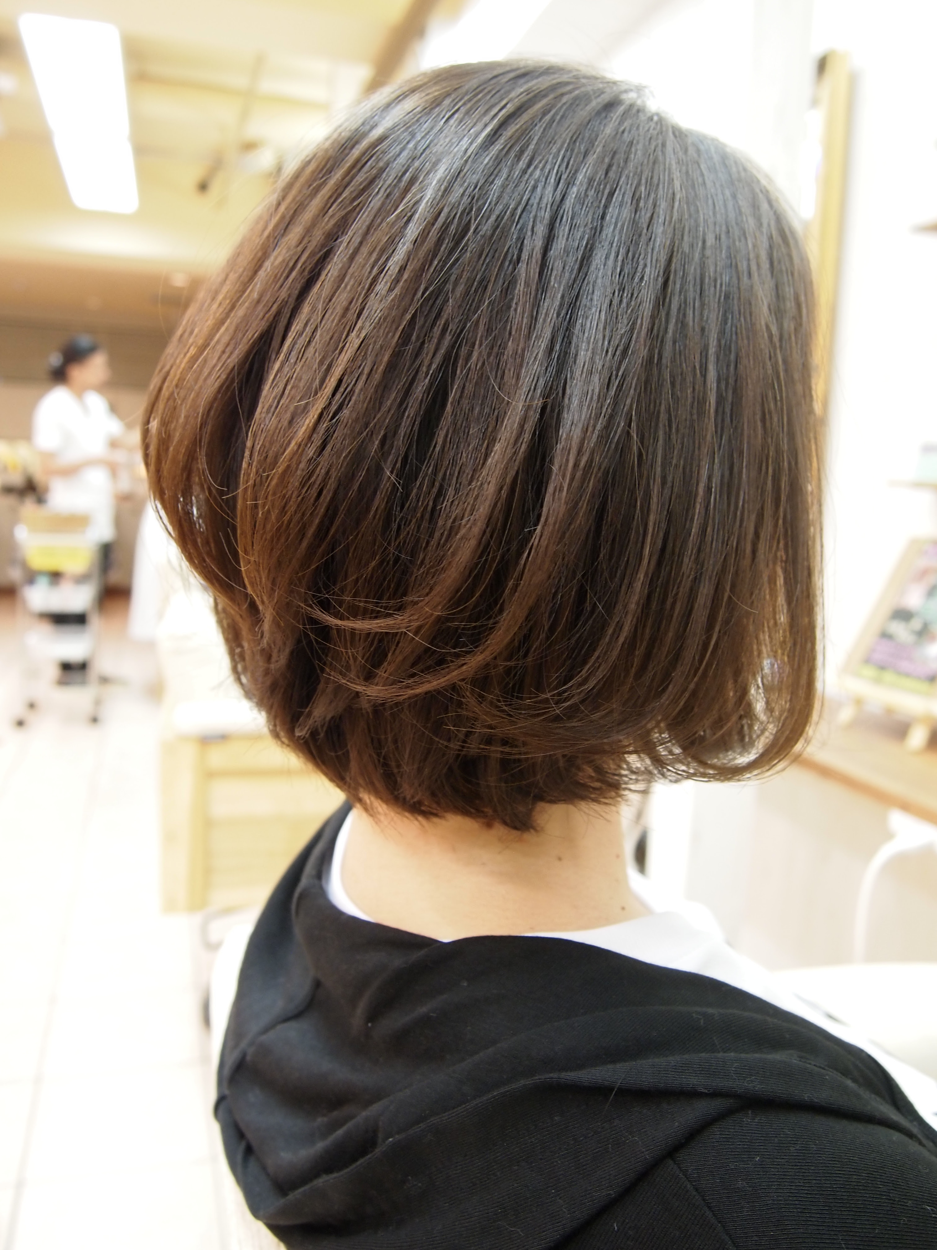 Ramb05 着物 髪型 ボブ 50代