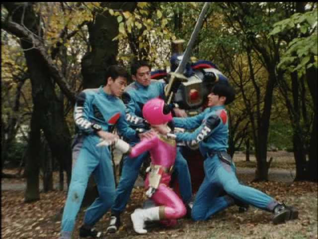 春麗を負かせチャイナ オーレンジャー