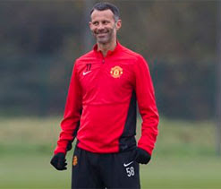 Giggs reveals The Stone Roses` music is his favourite pre-match motivator