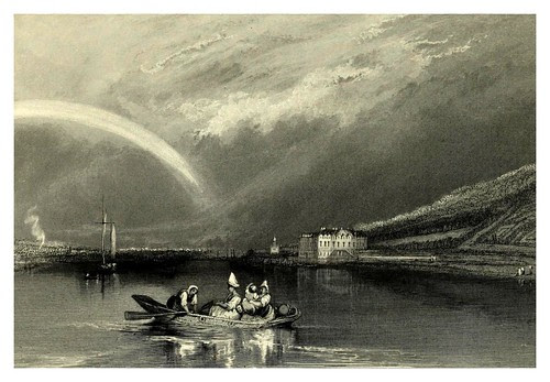 015- Castillo de Mailleraie-Wanderings by the Seine (1834)- Joseph Mallord William Turner