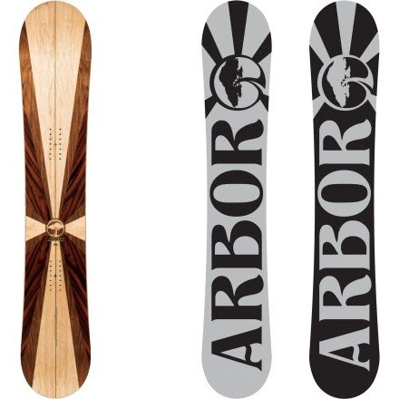 Arbor A-Frame Snowboard One Color, 166cm