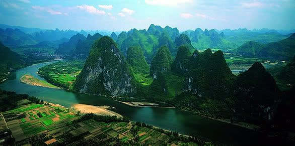 Paysages Guilin en Chine