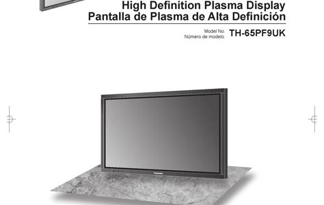 Download panasonic th 65pf9uk plasma tv service manual download Kindle Editon PDF