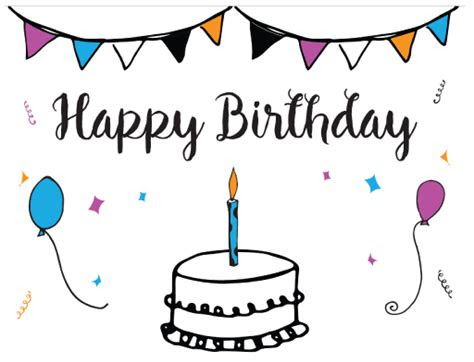 How to personalize a birthday card. free printable birthday card template