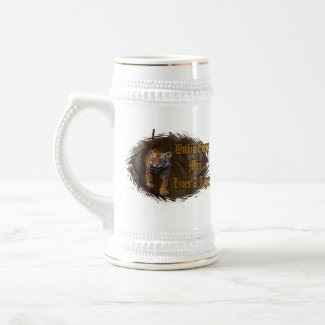 Within Every Man Lives A Tiger mug