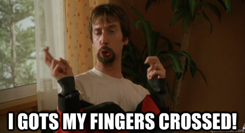 Fingers Cross Memes Quickmeme