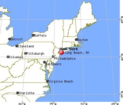 Long Beach New York Map Long Beach, New York (NY 11561) profile: population, maps, real 