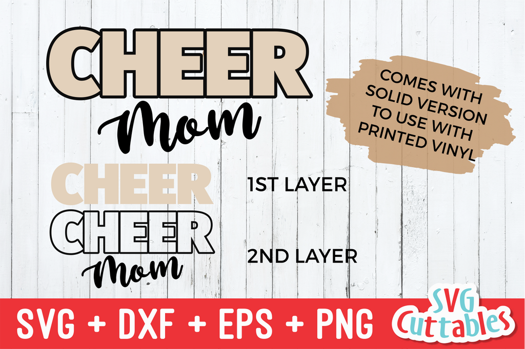 Download Cheer Mom Leopard Print Svg Cut File Svgcuttablefiles