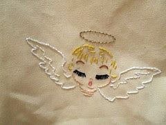 Girl Angel Up Close