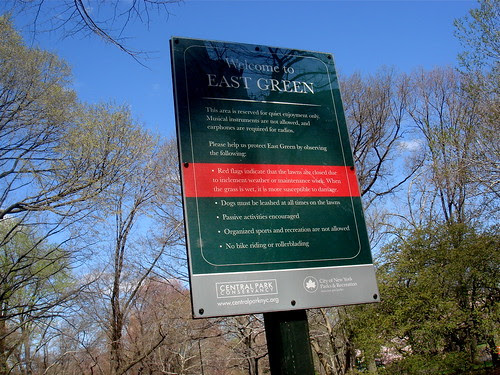 The East Green, Central Park
