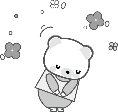 ありがとう お礼 お辞儀 のイラスト 無料イラスト フリー素材