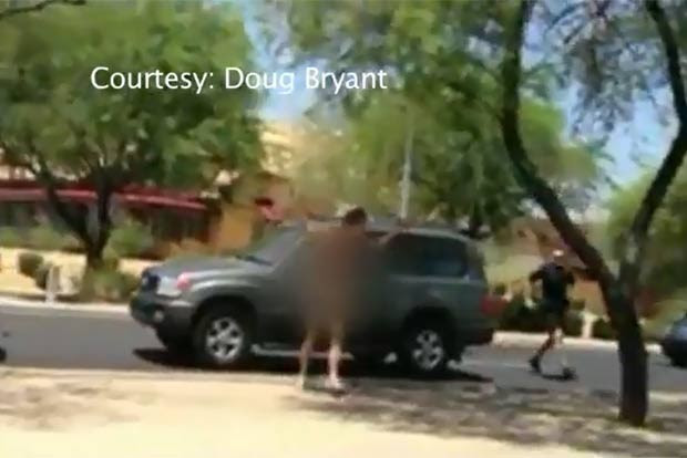 Incidente bizarro ocorreu em Scottsdale, no estado do Arizona. (Foto: Reprodução)