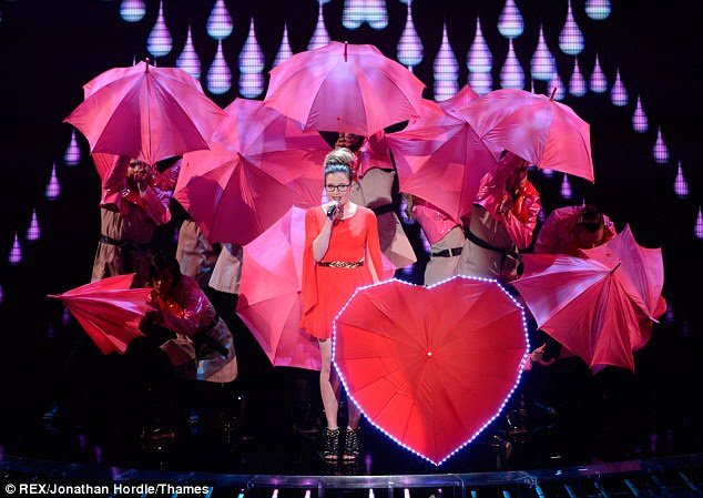 Mixed response: Supermarket worker Abi's performance received a mixed response from the judging panel on Saturday evening