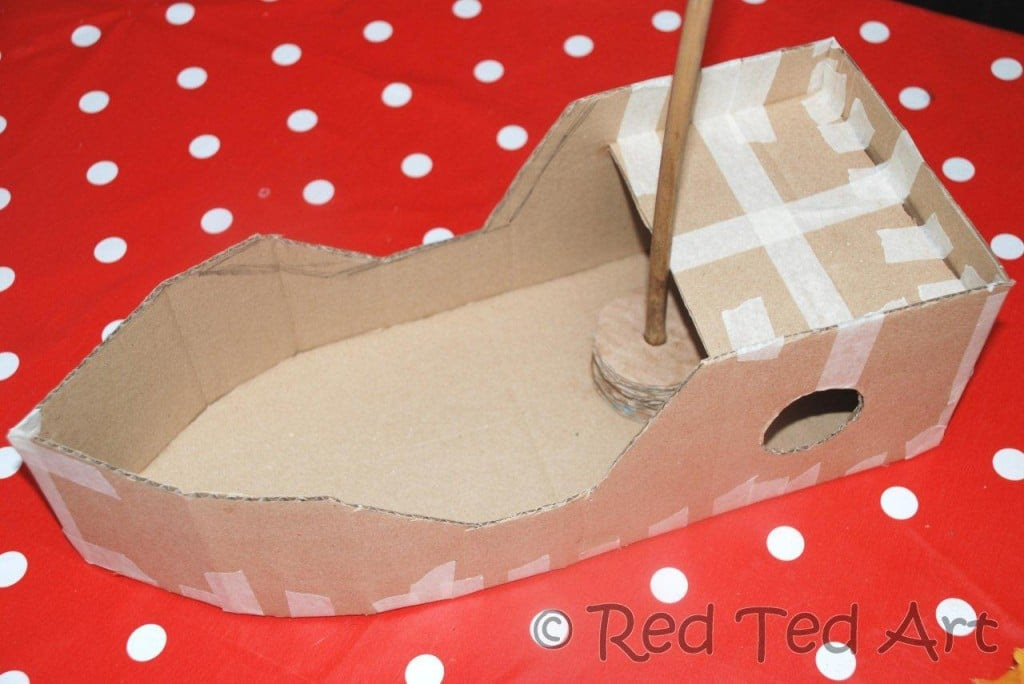 How to... Make a DIY Pirate Ship - Red Ted Art's Blog