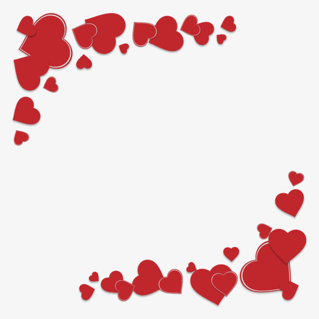 Download Heart Border Vector at GetDrawings | Free download