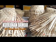 Trend Kerajinan Anyaman Bambu Proses Cara Membuat Bakul Diy Bamboo Crafts, Paling Dicari!
