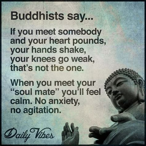 buddha   meet    heart pounds